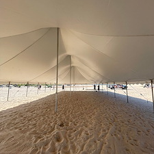 Tent-Table-Chairs-Bounce-House-Rentals-for-Heroes-on-the-Dunes-2024 4